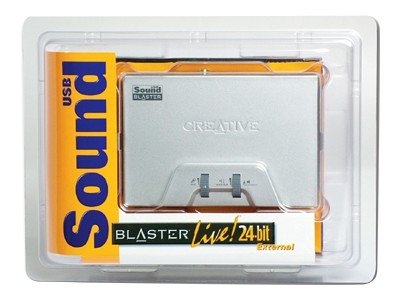 Childrens Toyshop  Computer : Creative Sound Blaster Live! 24-bit External - Sound card - 24-bit - 96 kHz - 5.1 channel surround - USB