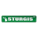  STURGIS ST  STREET SIGN USA CITY MICHIGAN