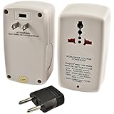 Simran SMF-100 Universal 100W Travel Voltage Converter for Both 110-volt and 220/240-volt Worldwide Use