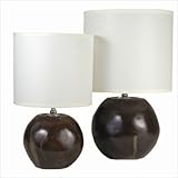 IMAGE OF Sphere Lamp Glaze Color: Honey, Size: Medium