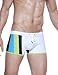 SEOBEAN Mens Low Rise Sexy Swimwear Trunk Boxer Brief Swimsuit