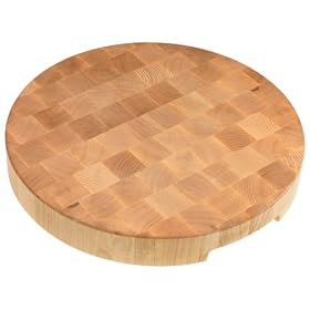 Click here to buy Calphalon 15-Inch Round End-Grain Cutting Board by Calphalon.