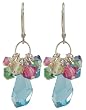 Pastel Polygon Cluster Earrings