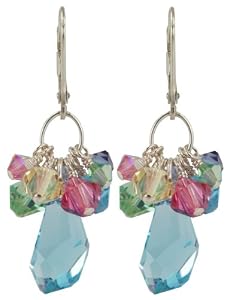 Pastel Polygon Cluster Earrings