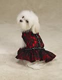 RED - X-SMALL - Lace Flamenco Dog Dress