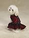 RED - LARGE - Lace Flamenco Dog Dress