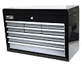 HOMAK BG02026903 27-Inch SE Series 9-Drawer Top Chest - Black/Gray