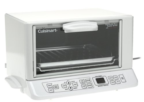Cuisinart White Convection Oven Toaster Broiler with Exact Heat Sensor