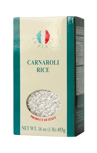 La Piana Carnaroli Rice, 16-Ounce Boxes (Pack of 6) by La Piana