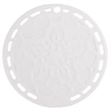 LeCreusetSiliconeFrenchTrivet,White
