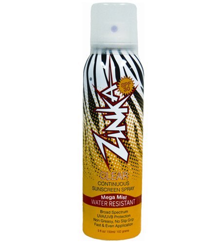 Zinka SPF 30 Clear Continuous Sunscreen SPRAY