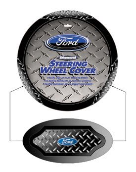 Ford Logo Steering Wheel Cover