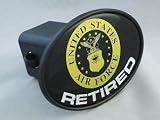 U.S. Air Force Retired Trailer Hitch Cover
