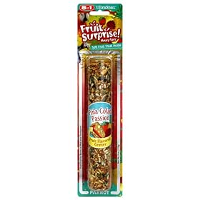 8in1 Parrot Fruit Surprise Honeybar - Pina Colada Passion (1 Blister), 4-Ounce by 8 in 1