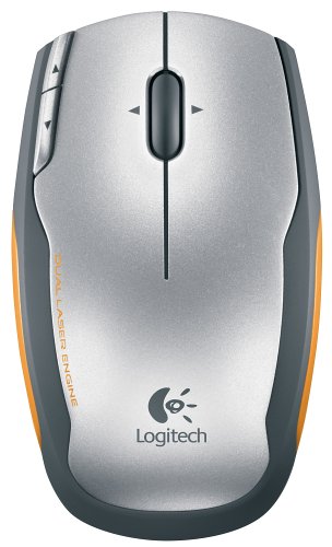 Cover image : Logicool V-400SV V400 レーザーコードレスノートブックマウス シルバー&オレンジ