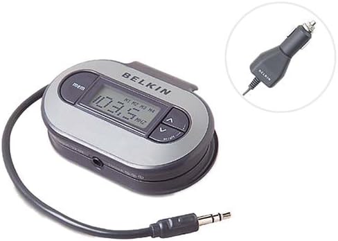 Belkin TuneCast II FM Transmitter for MP3 Players (Black) by Belkin