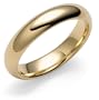 18k Yellow Gold 5mm Comfort Fit Plain Band
