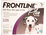 Frontline Plus for Dogs 45-88 Lbs (3 Month Supply)