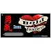 Sector 9 Happy Hour 5950 Adult Fitted Casual Wear Hat/Cap w/ Free B&F Heart Sticker Bundle - Black / Size 7 1/4 image 1