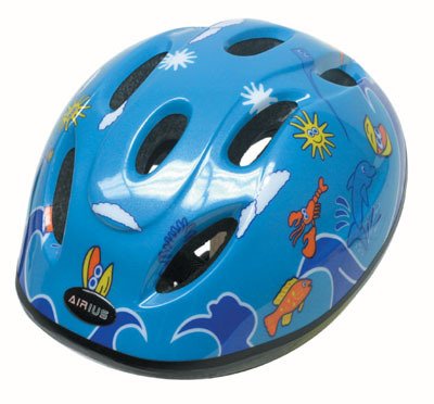 Buy Airius 8 Vent Toddler Bicycle Helmet, Ocean Graphics by Airius