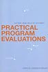 Practical Program Evaluations: Getting from Ideas to Outcomes