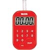 TANITA デジタルタイマー100分計 レッド TD-379-RD