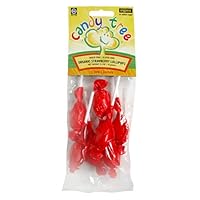 Candy Tree Organic Strawberry Lollipop, 2.4-Ounce Packages (Pack of 12)