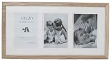 5x7 Regal Natural Three Photo Wall Frame BLONDE 10 X 20 Collage Frame