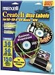 Maxell Disc Labels LK-4 CD Label (Glossy White)