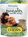 Tropiclean Fresh Breath Dental Chews Made in USA