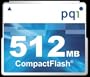 PQI Corporation AC16-5120-0101 512MB Compactflash Card