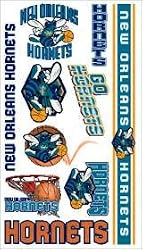New Orleans Hornets Temporary Tattoos - SET OF 6 - Sports Merchandise