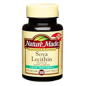 Nature Made Soya Lecithin, 19 Grains, 100 Softgels