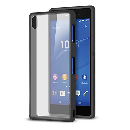 Orzly® - sony xperia z3 compact - fusion gel hard case…