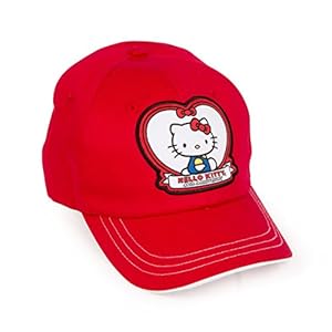 Hello Kitty Sports 40th Anniversary Junior Hat, Red