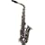 Alto Saxophone Nickel Plated with Case and Accessories