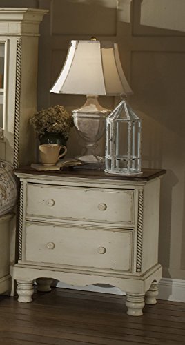Hillsdale Wilshire 2 Drawer Night Stand - Antique White