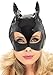Leg Avenue Women's Vinyl Cat Woman Mask Costume Accessory