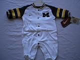 Michigan Wolverines Nike Baby Footed Pajamas Sleeper