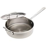 Cuisinart MultiClad Pro Stainless 3 1/2-Quart Saut¿ Pan with Helper Handle & Lid