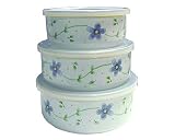 Pfaltzgraff Melissa 6-Piece Enamel on Steel Bowl Set, Small