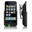 Case Mate Fuel Holster Case featuring a Certified Rechargeable Lithium Polymer Battery for Apple iPhone 3G and 3G S