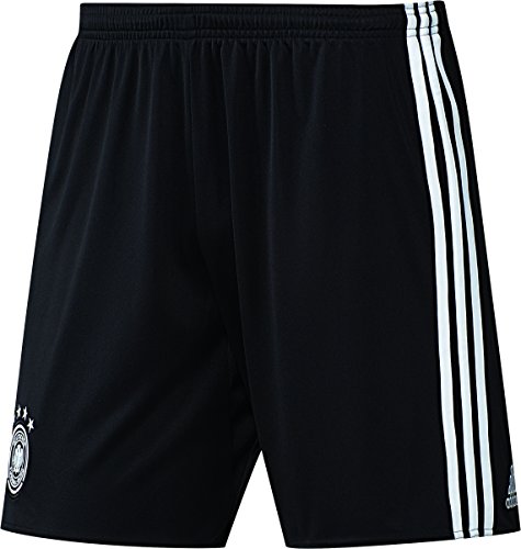 adidas Herren Heimshort UEFA EURO 2016 DFB Replica, Black/White, XL, AA0143