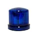 Fortune PL-300BJ-RCS02 Battery Powered Ultra Bright LED Remote Control Police Beacon, Frequency 2, 6" Diameter x 5" Height, Blue