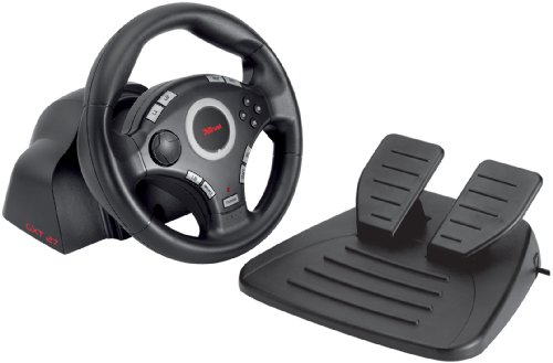 Trust GXT-27 Force Vibration Steering Wheel (PS3/PS2/PC)