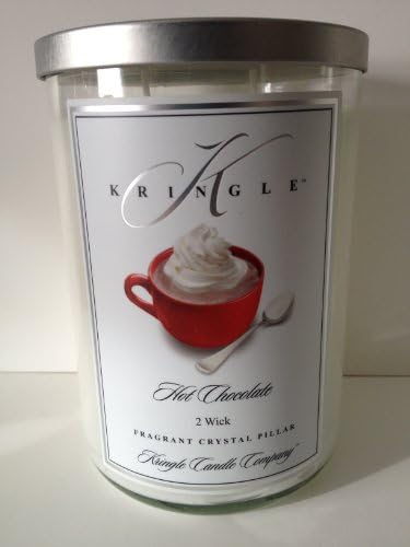 Kringle 24 oz Large Crystal Pillar Hot Chocolate