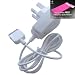 Electronics : Official XVIDIA Creative (MP3) Zen Vision M 3 Pin UK Power Mains Wall Charger / Cable Plus Original Apple iPOD Pink Sock (see photo)!