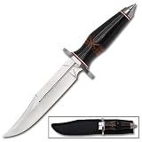 Navajo Warrior Bowie Knife w/ Sheath