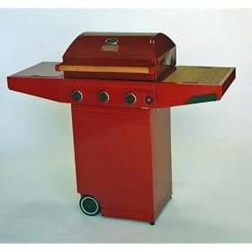 Minden Grill Company MMR1000 30,000-BTU Master Grill, Red from Gas Grills