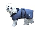 Luxury Coat Dusty Blue Waterproof Dog Coat 16 inch /40cm